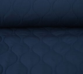 Double-sided Quilted Fabric Navy Blue Double-sided Quilted Fabric Navy Blue