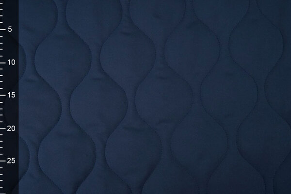 Doppelseitig Gesteppter Stoff Marineblau Doppelseitig Gesteppter Stoff Marineblau