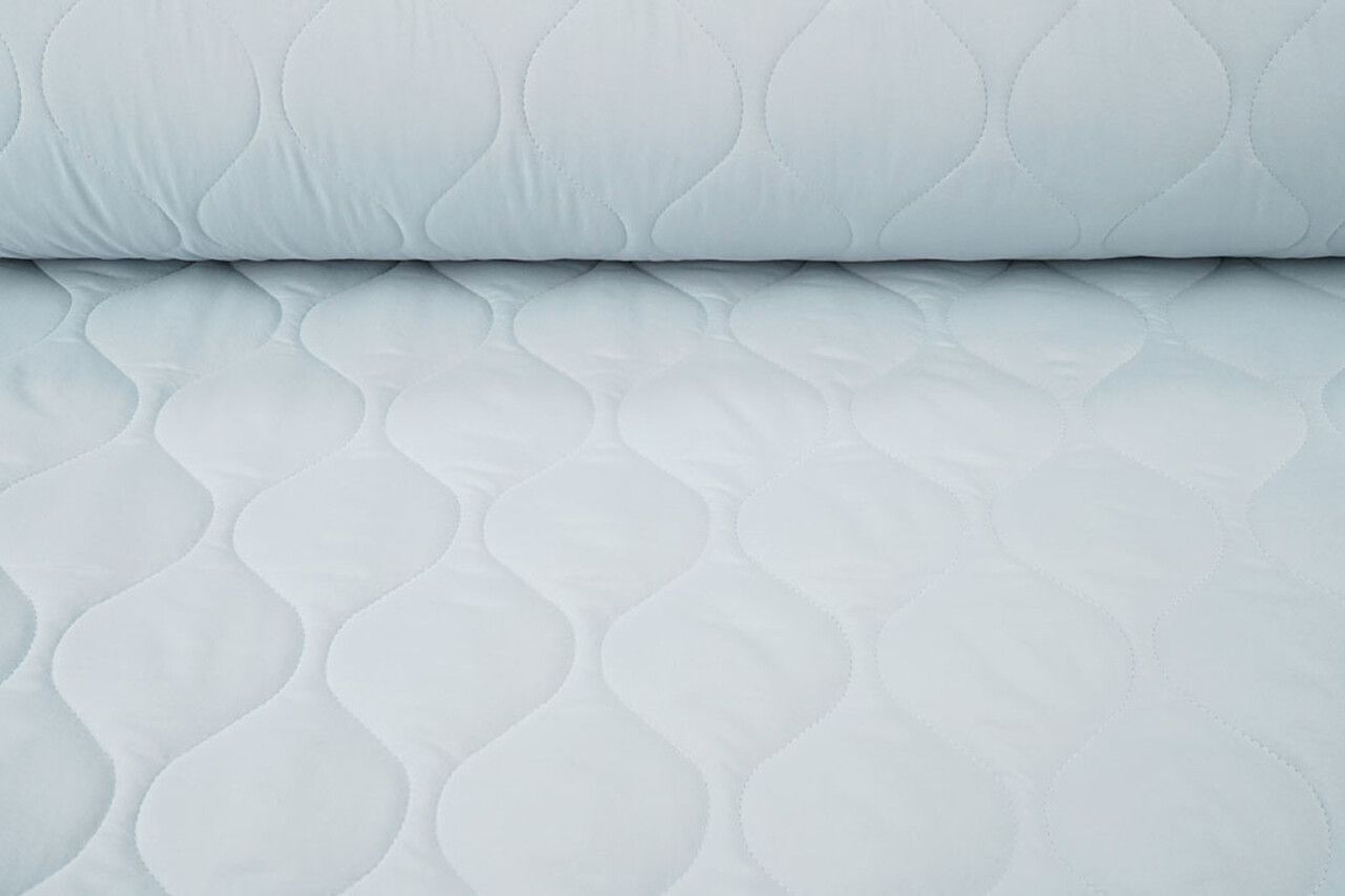 Double-sided Quilted Fabric Light Grey Jeans Double-sided Quilted Fabric Light Grey Jeans