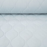 Doppelseitig Gesteppter Stoff Hell Grau Jeans