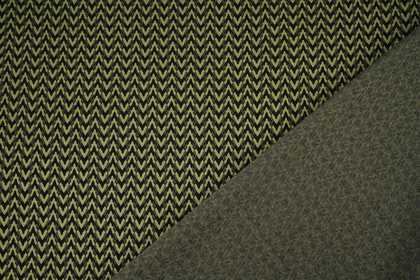 Viscose Jacquard Zigana 3-Tone Moss Green Viscose Jacquard Zigana 3-Tone Moss Green