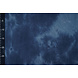 Sweatstoff Tie Dye Marineblau Sweatstoff Tie Dye Marineblau