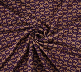 Viscose Punta Di Roma Curly Mocha Brown