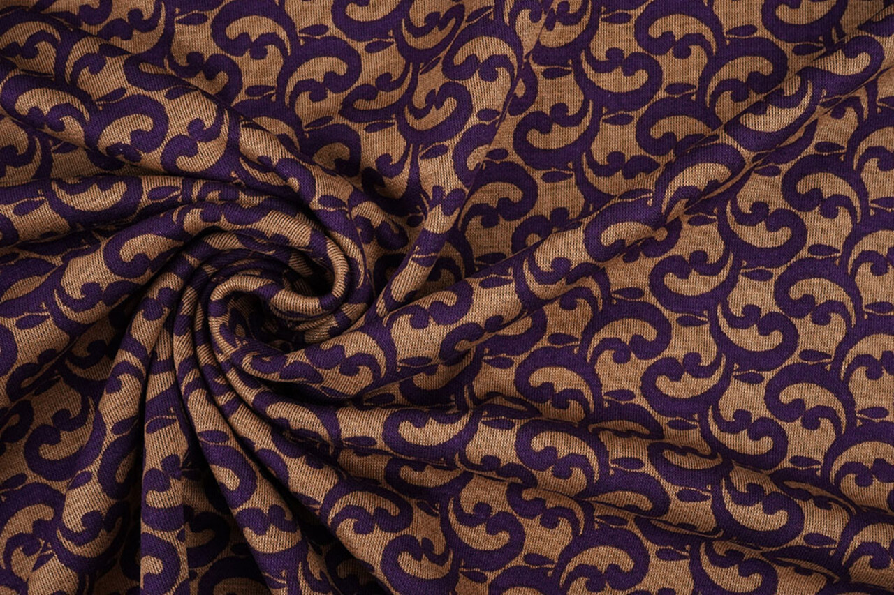 Viscose Punta Di Roma Curly Mocha Brown Viscose Punta Di Roma Curly Mocha Brown