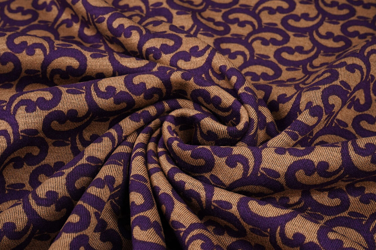 Viscose Punta Di Roma Curly Mocha Brown Viscose Punta Di Roma Curly Mocha Brown