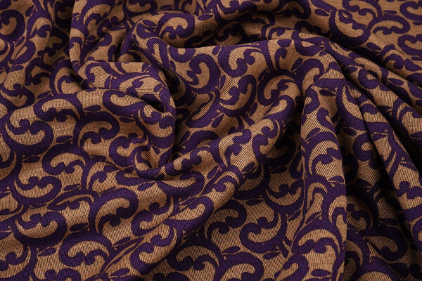 Viscose Punta Di Roma Curly Mocha Brown Viscose Punta Di Roma Curly Mocha Brown