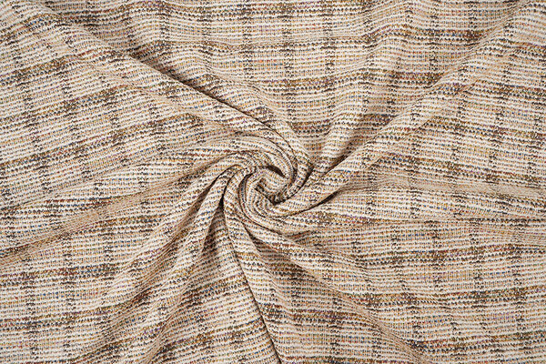 Bouclé Chanello Bruin Oranje