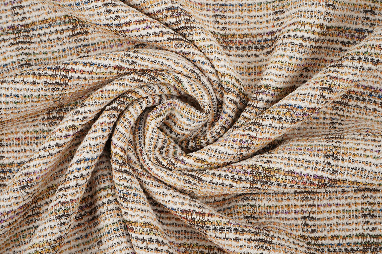 Bouclé Chanello Brown Orange Bouclé Chanello Brown Orange
