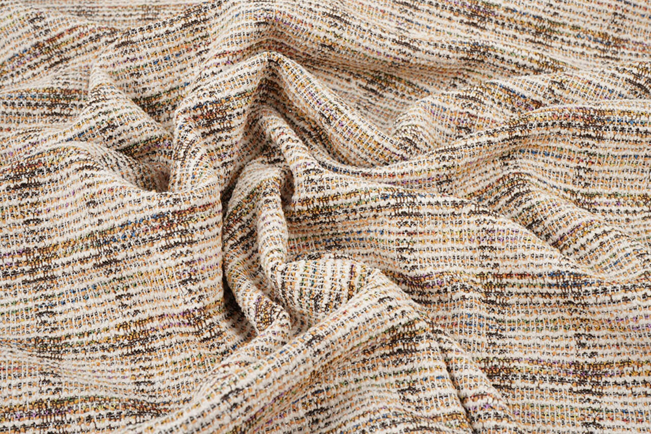 Bouclé Chanello Brown Orange Bouclé Chanello Brown Orange
