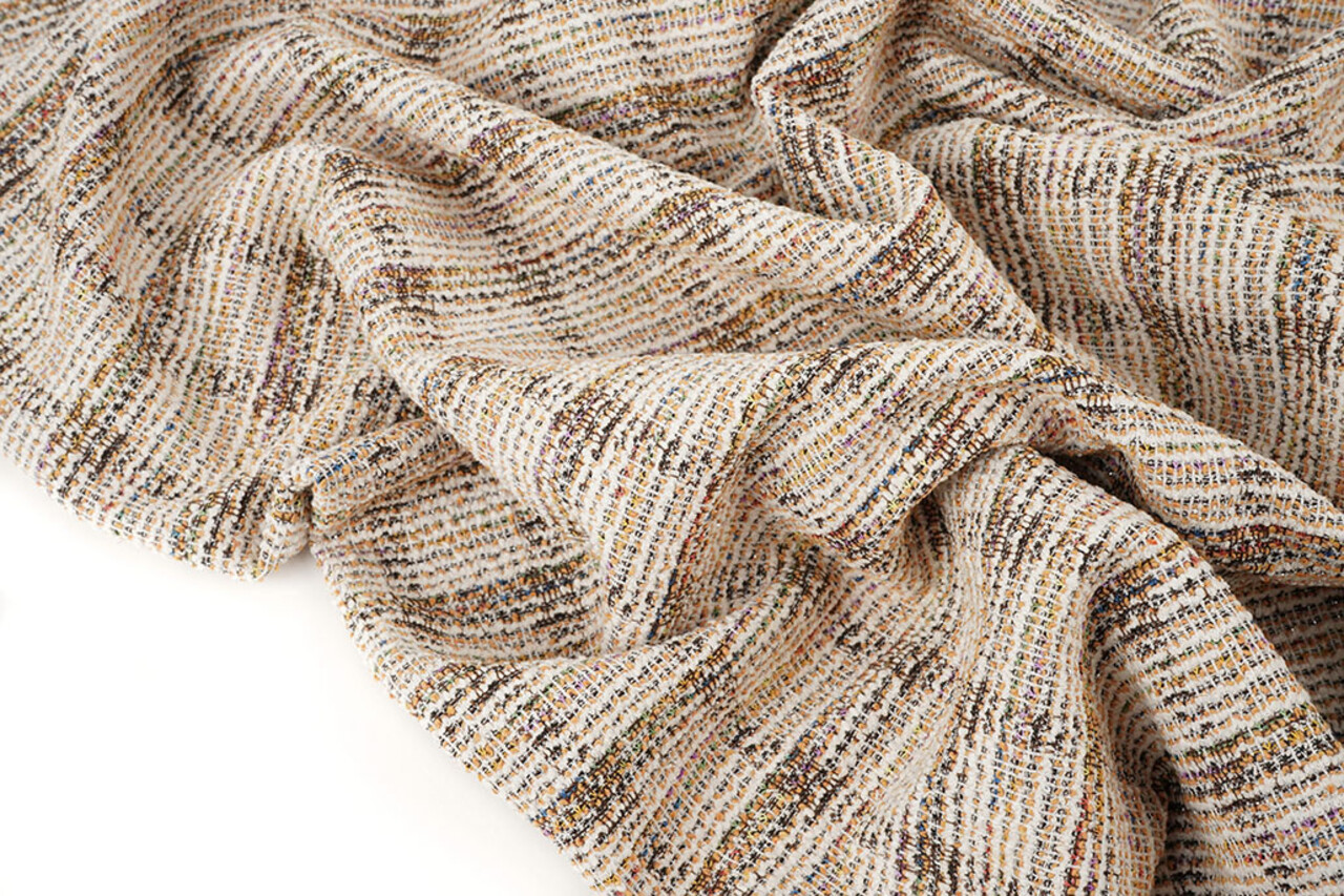 Bouclé Chanello Brown Orange Bouclé Chanello Brown Orange