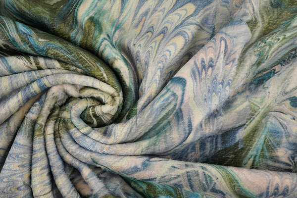 Velours de Polar 2-Side Aquarel Bark Velours de Polar 2-Side Aquarel Bark