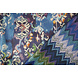 Velours de Polar 2-Side Watercolor ZigZag Velours de Polar 2-Side Watercolor ZigZag