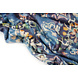 Velours de Polar 2-Side Watercolor ZigZag Velours de Polar 2-Side Watercolor ZigZag