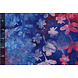 Viscose Jersey  Tie Dye Waterflower Cobalt Blue