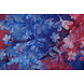 Tricot Viscose Tie Dye Waterflower Kobaltblauw Tricot Viscose Tie Dye Waterflower Kobaltblauw