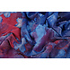 Viscose Jersey  Tie Dye Waterflower Cobalt Blue