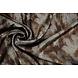 Shiny Silk Poly Braun Grau Shiny Silk Poly Braun Grau