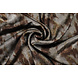 Shiny Silk Poly Bruin Grijs Shiny Silk Poly Bruin Grijs