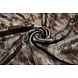 Shiny Silk Poly Braun Grau Shiny Silk Poly Braun Grau