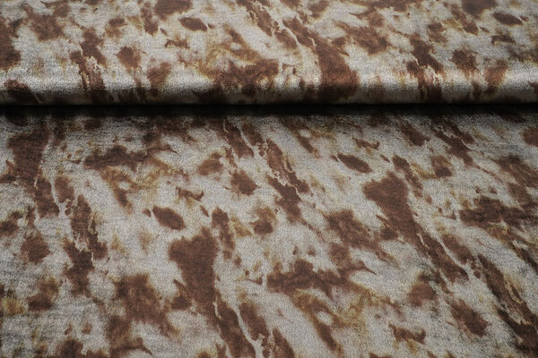 Shiny Silk Poly Brown Grey Shiny Silk Poly Brown Grey