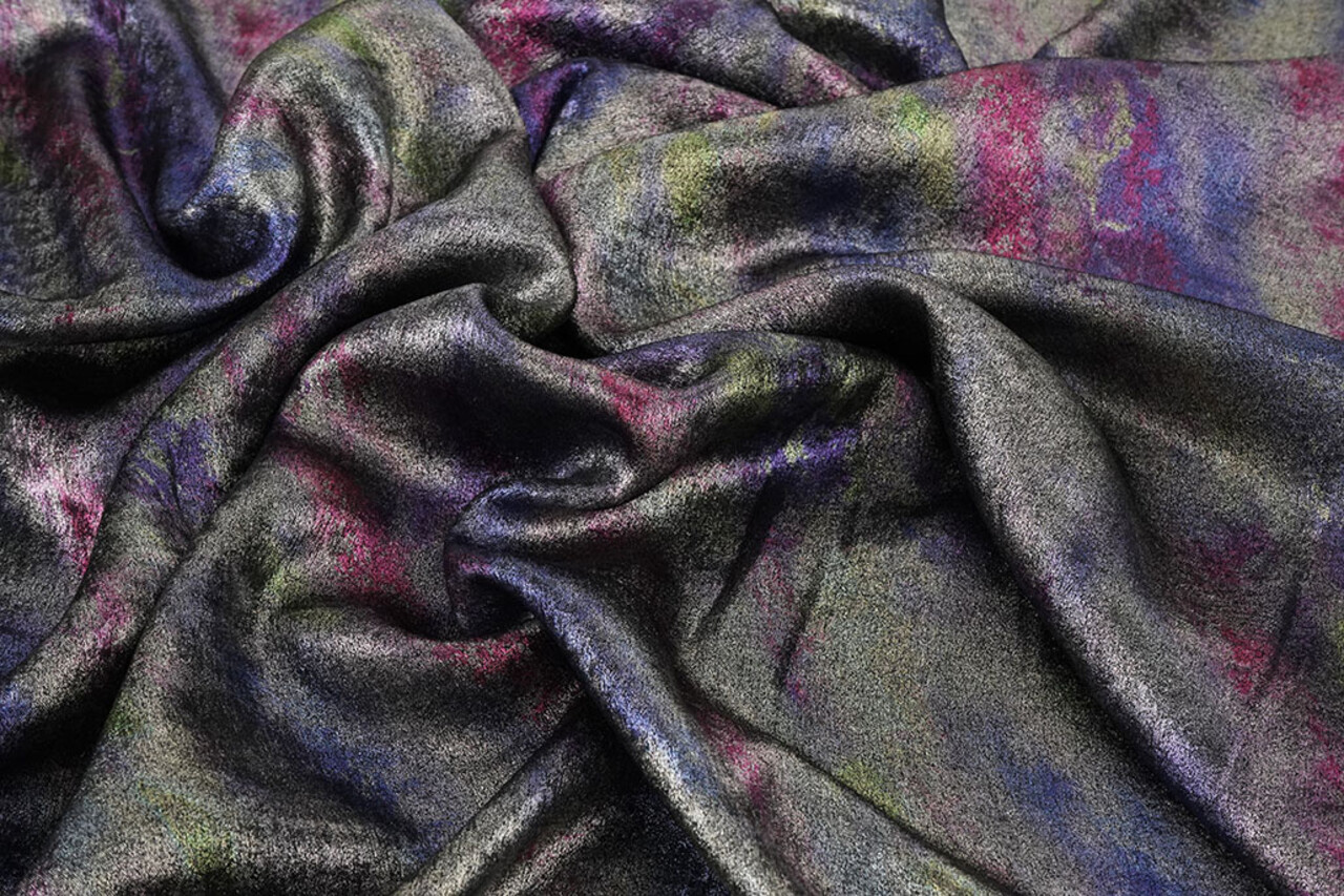 Shiny Silk Poly Multicolor Shiny Silk Poly Multicolor