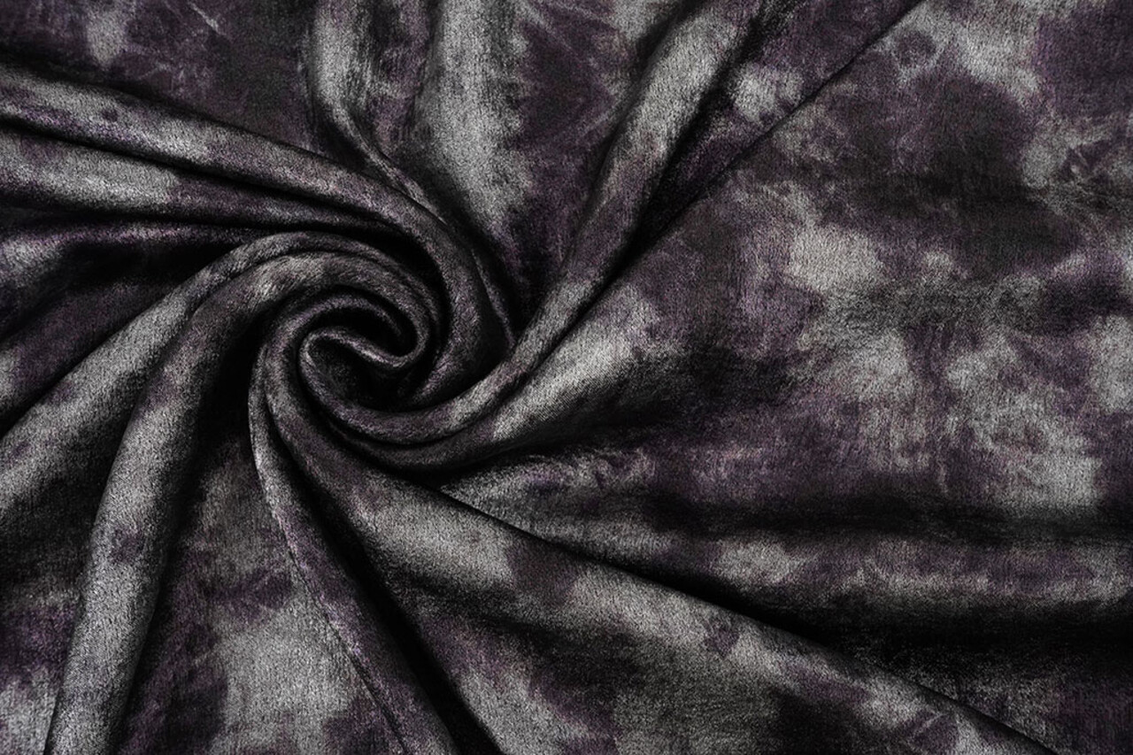 Shiny Silk Poly Mauve Grey Shiny Silk Poly Mauve Grey
