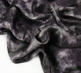 Shiny Silk Poly Mauve Grau Shiny Silk Poly Mauve Grau