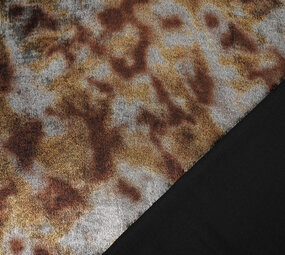 Shiny Silk Poly Goud Grijs Shiny Silk Poly Goud Grijs