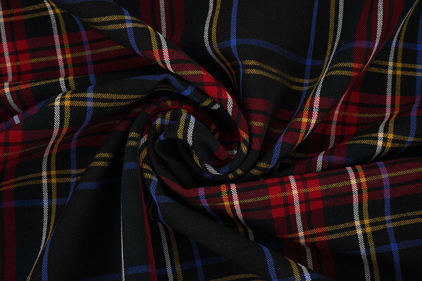 Schotse Ruit Stretch 13 Noirelle