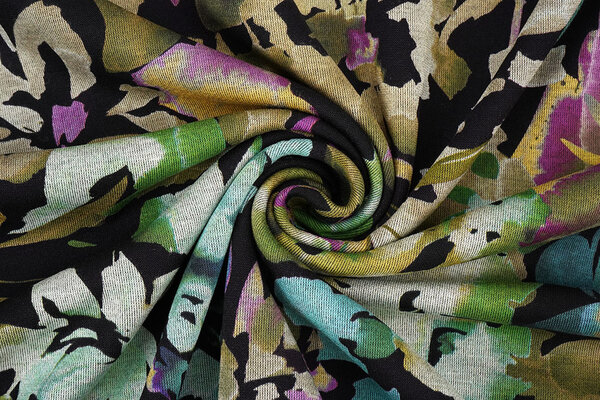 Viscose Punta Di Roma Garden Flower Viscose Punta Di Roma Garden Flower