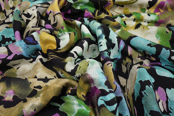 Viscose Punta Di Roma Garden Flower Viscose Punta Di Roma Garden Flower