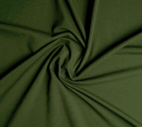 Oeko-Tex® Jersey Stoff Baumwolle Armeegrün Oeko-Tex® Jersey Stoff Baumwolle Armeegrün