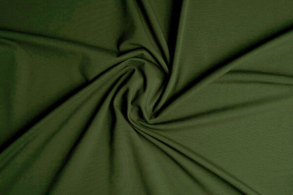 Oeko-Tex®  Cotton Jersey Army groen