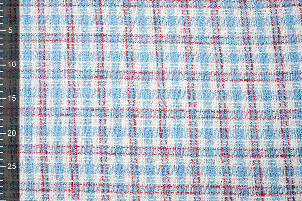Bouclé Checkered Ciello