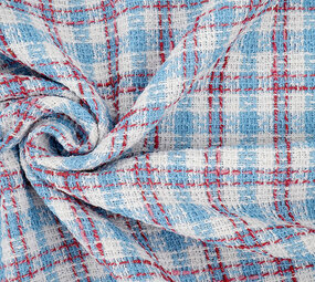Bouclé Checkered Ciello