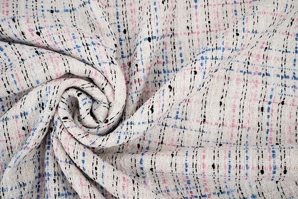 Bouclé Fancy Monello Blue Bouclé Fancy Monello Blue
