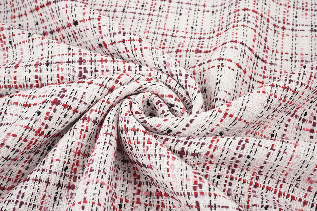 Bouclé Fancy Monello Pink Bouclé Fancy Monello Pink