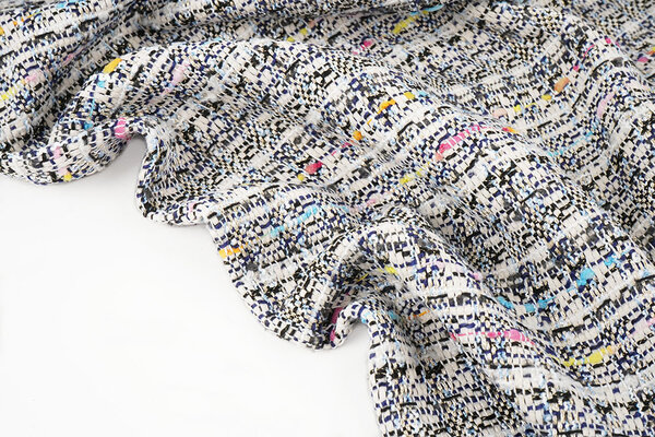 Bouclé Fantasy Melango Marine