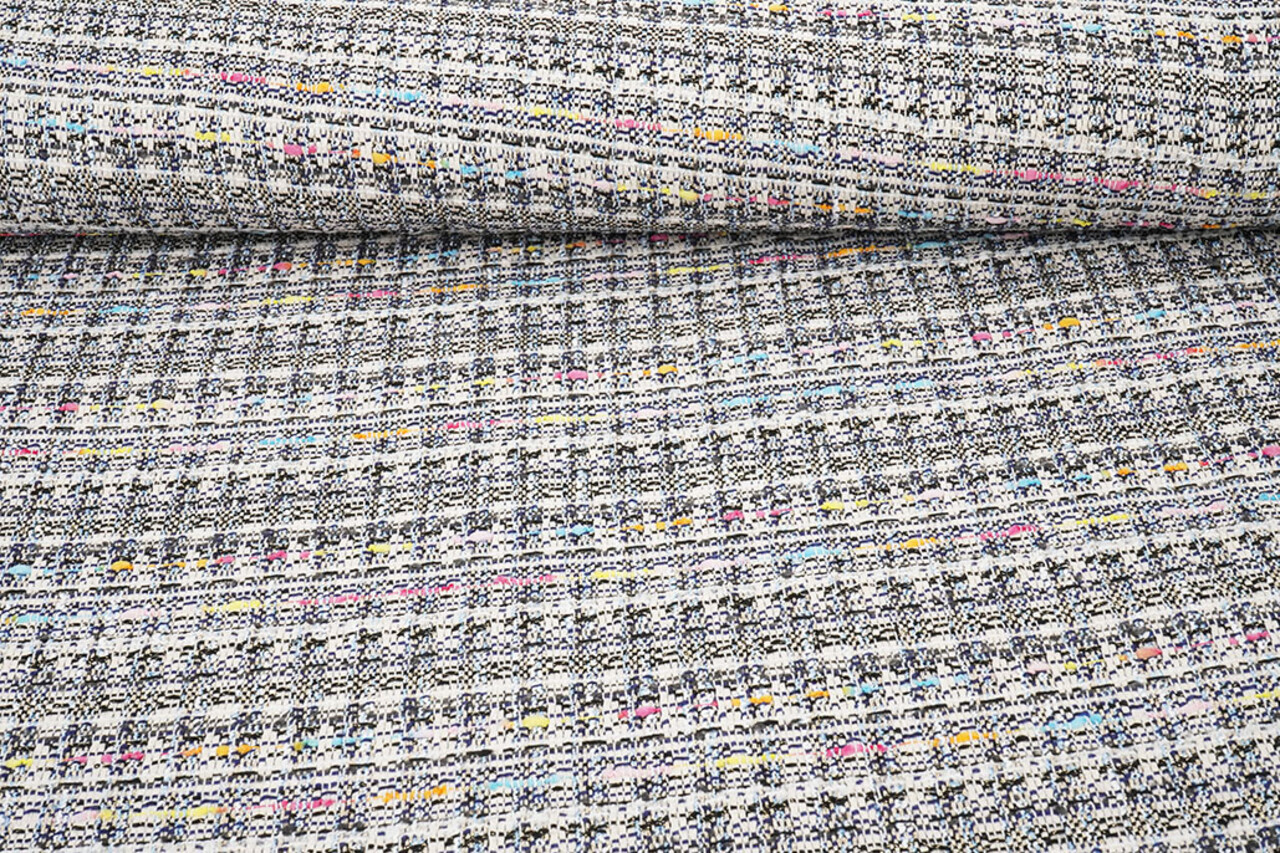 Bouclé Fantasy Melango Marine
