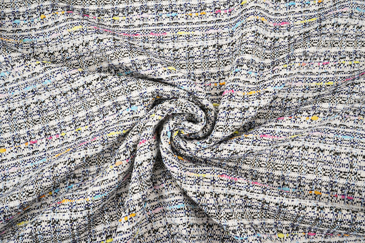 Bouclé Fantasy Melango Marine
