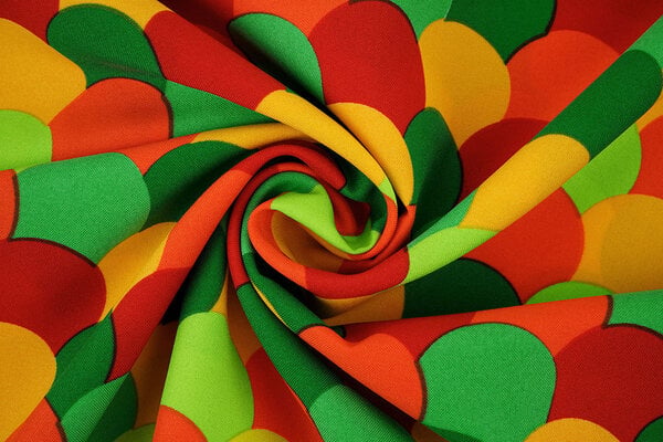 Oeko-Tex® Bi-Stretch Imprimé Carnaval Confetti Oeko-Tex® Bi-Stretch Imprimé Carnaval Confetti