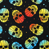 Oeko-Tex® Bi-Stretch Bedrukt Skull Oeko-Tex® Bi-Stretch Bedrukt Skull
