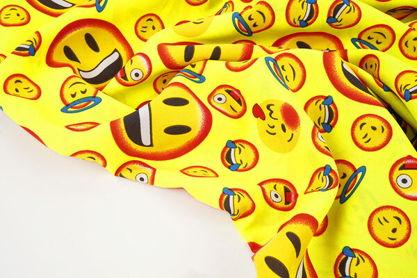 Oeko-Tex® Bi-Stretch Printed Smileys Oeko-Tex® Bi-Stretch Printed Smileys