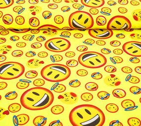 Oeko-Tex® Bi-Stretch Printed Smileys Oeko-Tex® Bi-Stretch Printed Smileys