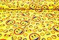 Bi-Stretch Bedruckt Smileys