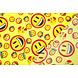 Oeko-Tex® Bi-Stretch Bedrukt Smileys Oeko-Tex® Bi-Stretch Bedrukt Smileys