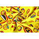 Oeko-Tex® Bi-Stretch Bedrukt Smileys Oeko-Tex® Bi-Stretch Bedrukt Smileys