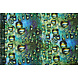 Oeko-Tex® Bi-Stretch Bedrukt Druppels Oeko-Tex® Bi-Stretch Bedrukt Druppels