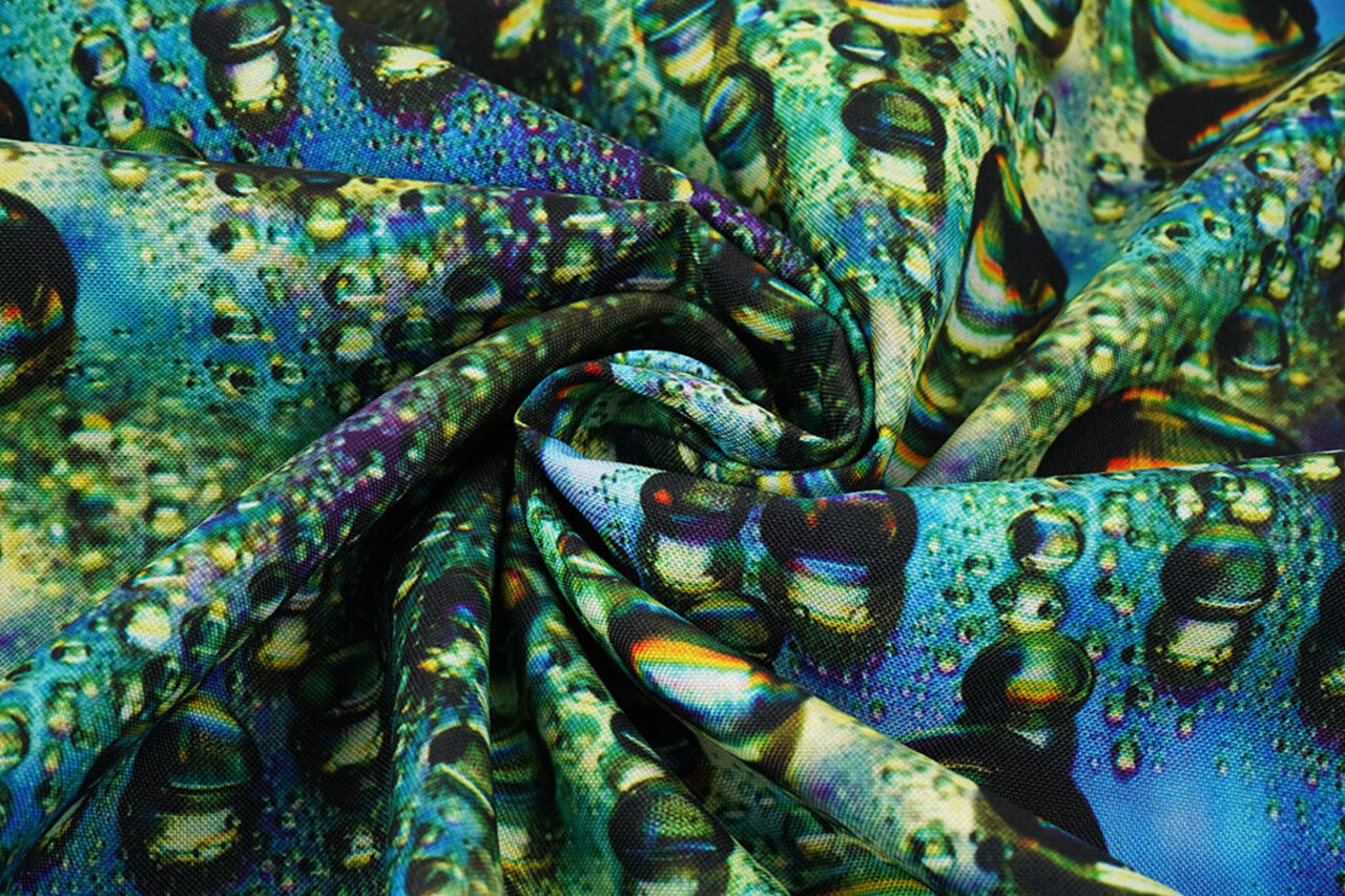Oeko-Tex®  Bi-Stretch Printed Drops