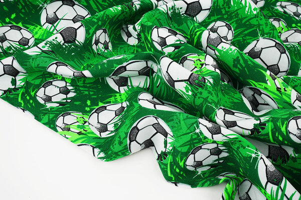 Oeko-Tex® Bi-Stretch Bedrukt Voetbal Oeko-Tex® Bi-Stretch Bedrukt Voetbal
